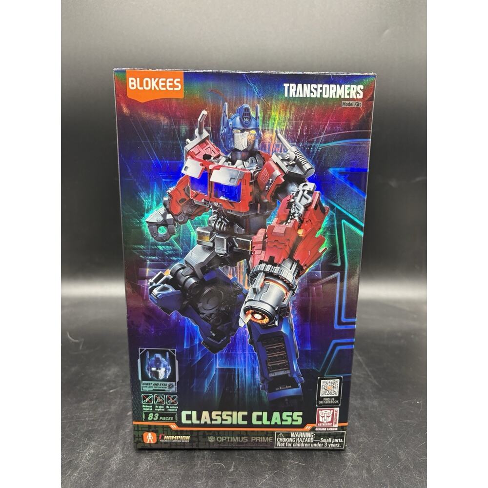 Blokees Transformers Classic Class Optimus Prime Model NEW